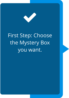 First Step: Choose the Mystery Box you want.
