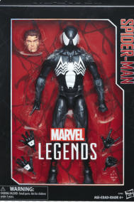 Marvel legends Spiderman Symbiote suit